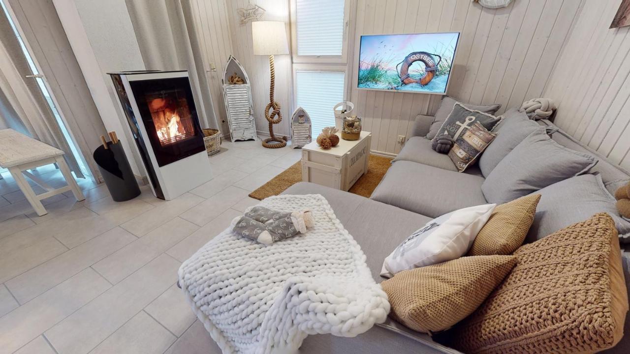 Strandhaus Ruegen - Meerblick, Sauna, Kamin & Whirlpool Baabe Eksteriør billede
