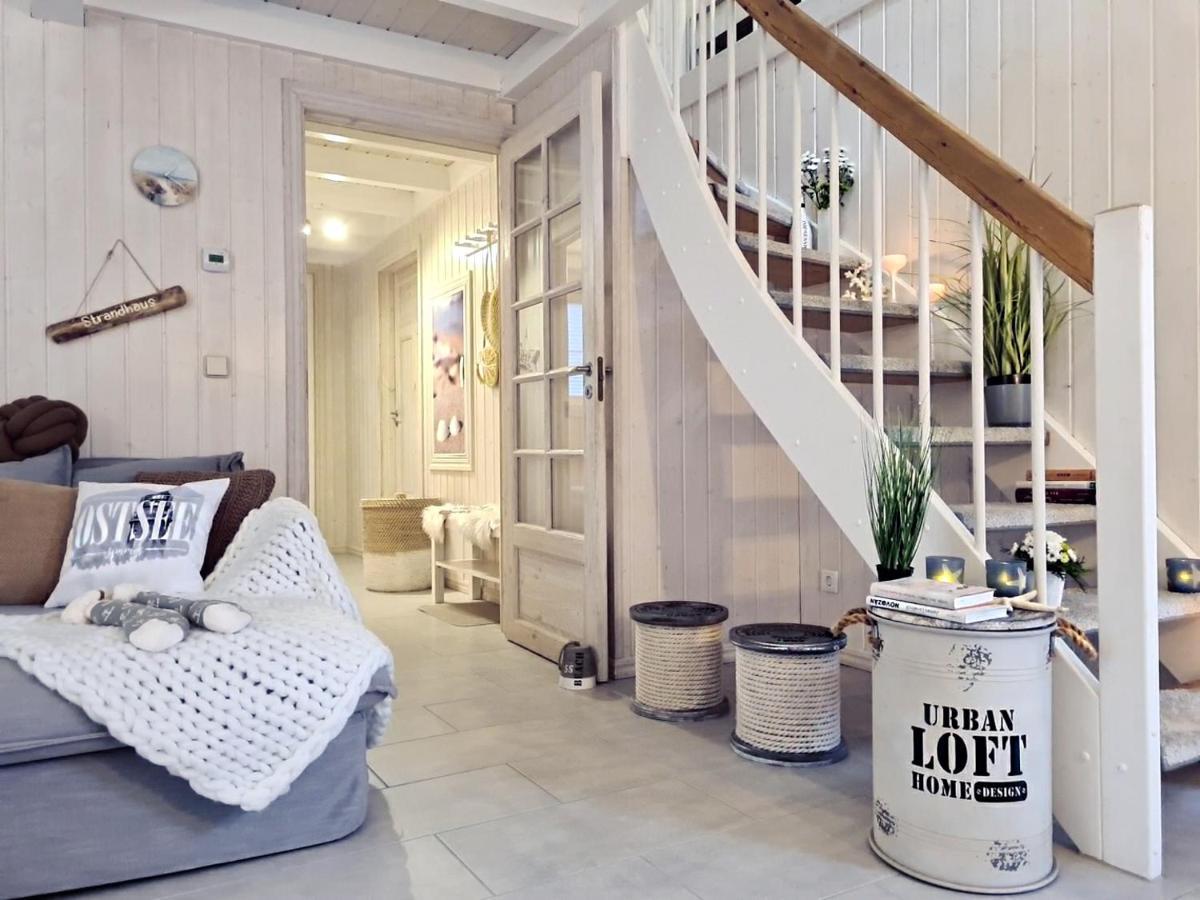 Strandhaus Ruegen - Meerblick, Sauna, Kamin & Whirlpool Baabe Eksteriør billede