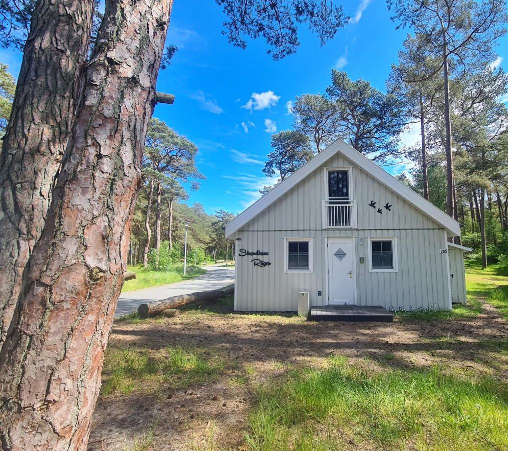 Strandhaus Ruegen - Meerblick, Sauna, Kamin & Whirlpool Baabe Eksteriør billede