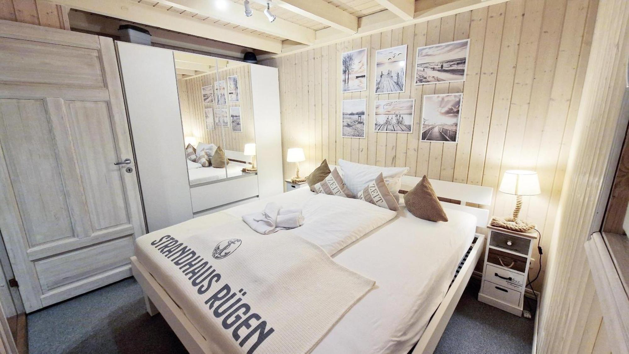 Strandhaus Ruegen - Meerblick, Sauna, Kamin & Whirlpool Baabe Eksteriør billede